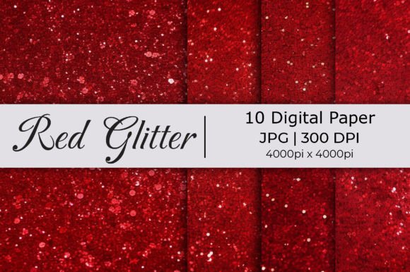 Elevate Your Visuals with Stunning Red Big Glitter Paper Backgrounds