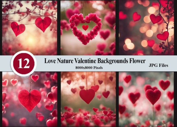 Love Nature Valentine Backgrounds Flower