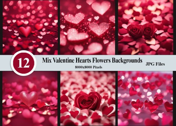 Mix Valentine Hearts Flowers Backgrounds: A Designer's Practical Guide