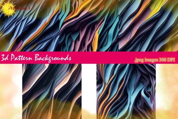 Unlocking Creativity with 3D Pattern Backgrounds for Modern Design