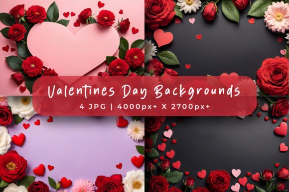 Valentine's Day Backgrounds: Your Design Love Story