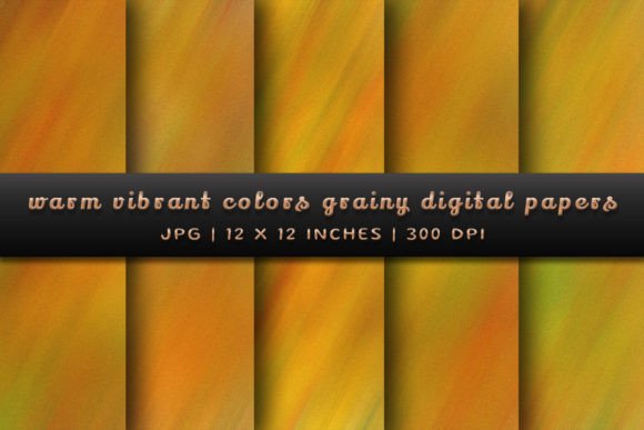 Warm Vibrant Colors Grainy Backgrounds: Add Energy to Your Work