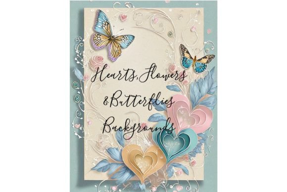 Whimsy in Watercolor: 55 Printable Backgrounds for Creative Projects
